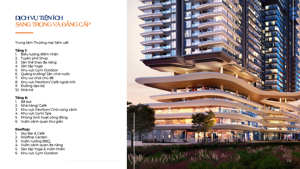 Dịch vụ tiện ích tại dự án căn hộ Newtown Diamond