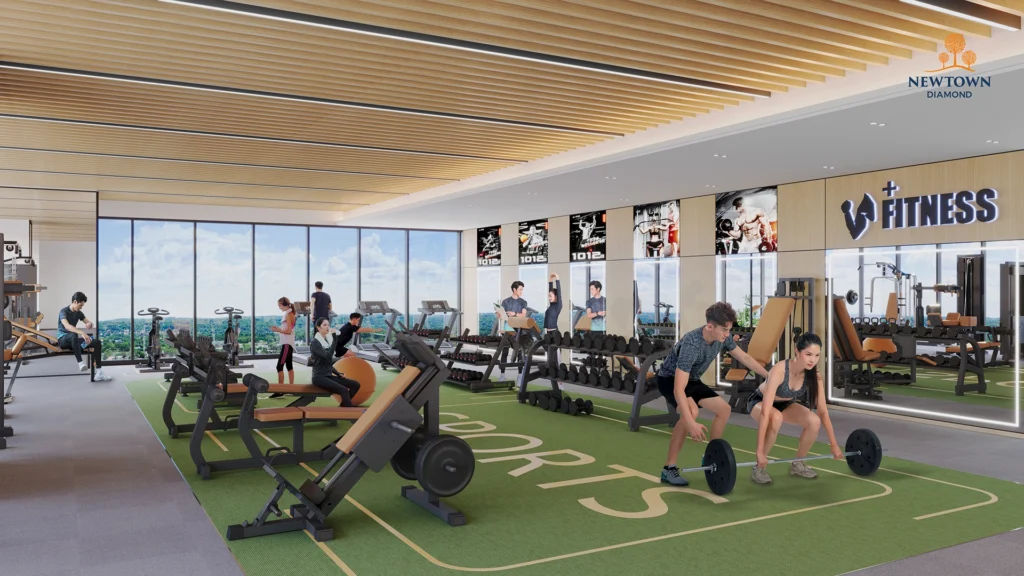 Tiện ích Gym Newtown Diamond Đà Nẵng